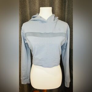 Ryderwear Light Blue Cropped Hoodie